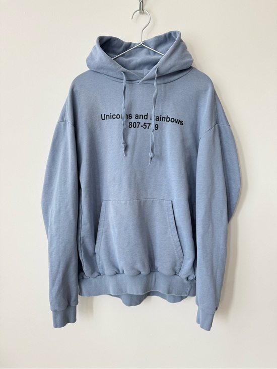 Vetements Tops - Vetements ‘Unicorns and Rainbows’ Oversized Hoodie Spring 2018 Collection - XS